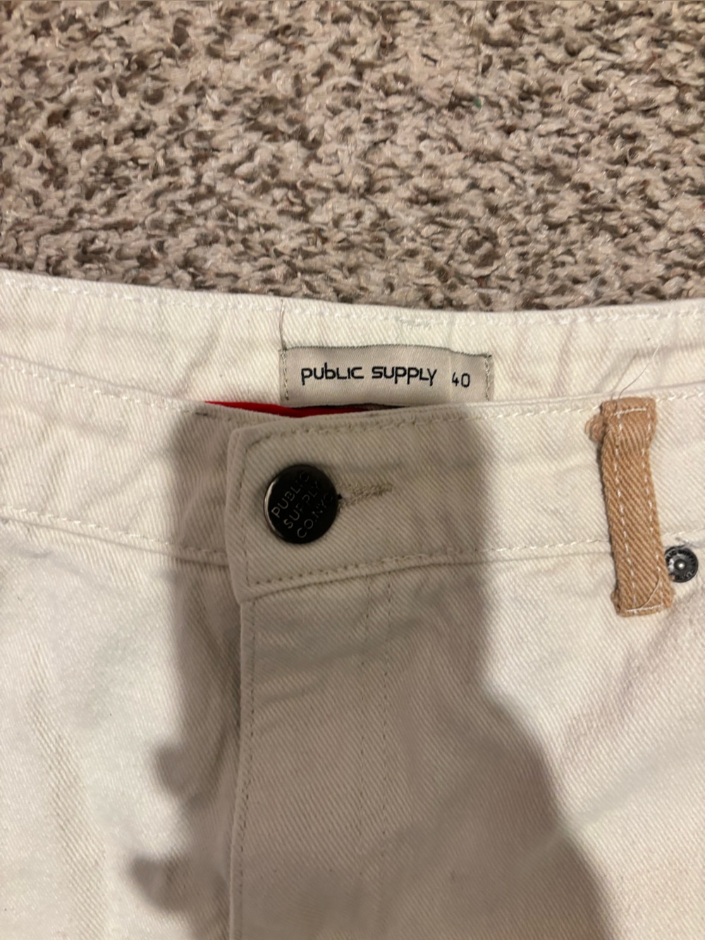 Public Supply Skinny Jeans w/Graphic and Patch Details - Picture 3 of 3